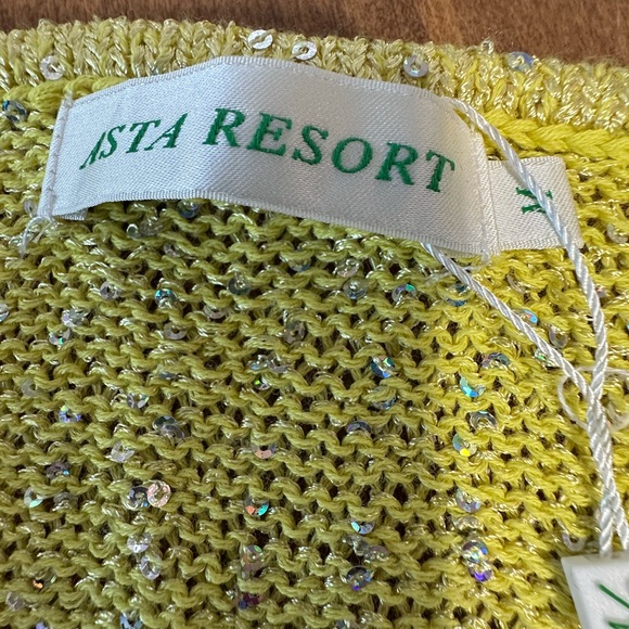 Asta Resort NataliaChartreuse Sequin Maxi Dress - Picture 8 of 12